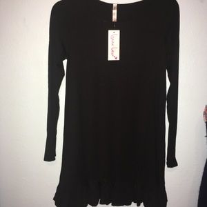 NWT black tunic